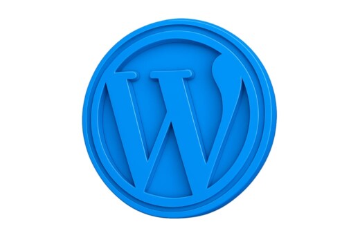 WordPress logo for the GetTerms WordPress plugin