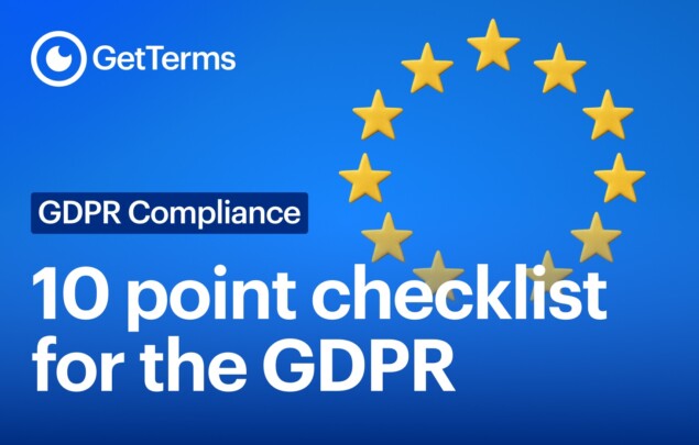 10 point checklist for gdpr compliance