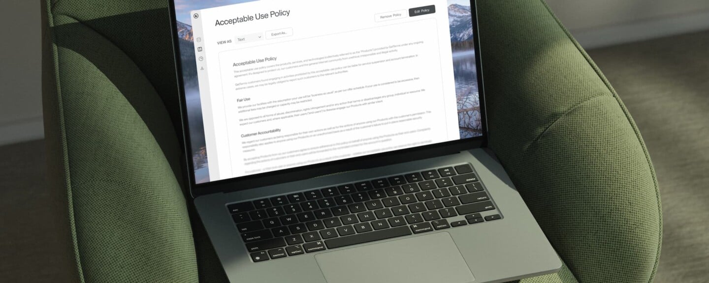 acceptable use policy mockup temp