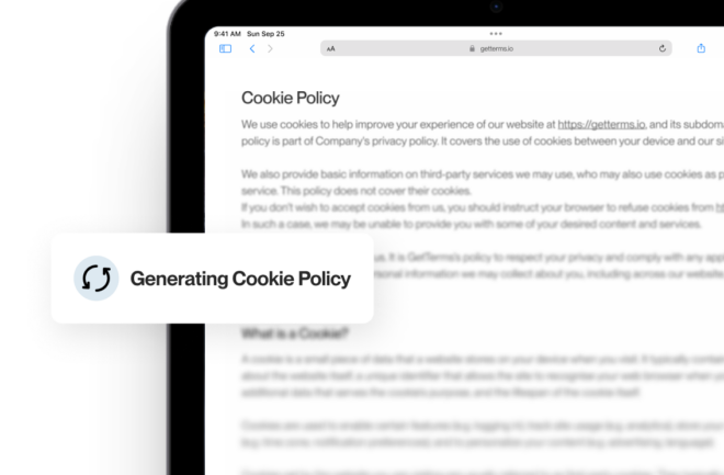 cookie policy generate