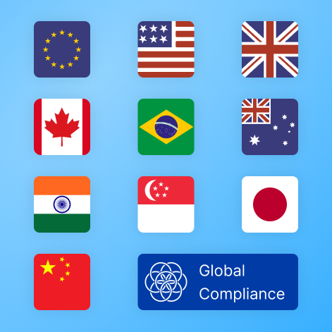 global compliance coverage flags