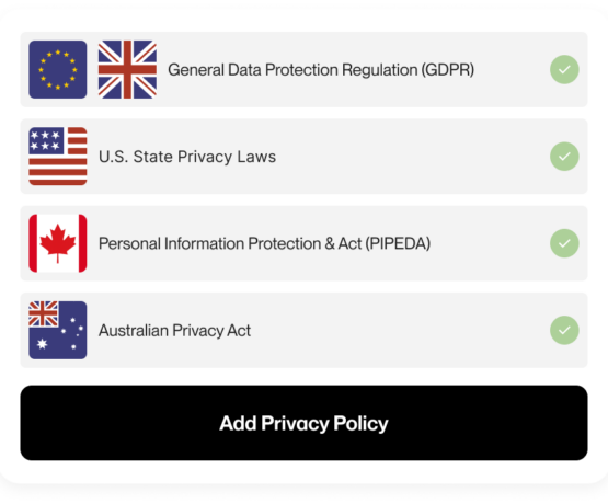 global data protection regulation compiance flags