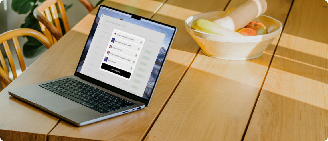 privacy policy list header
